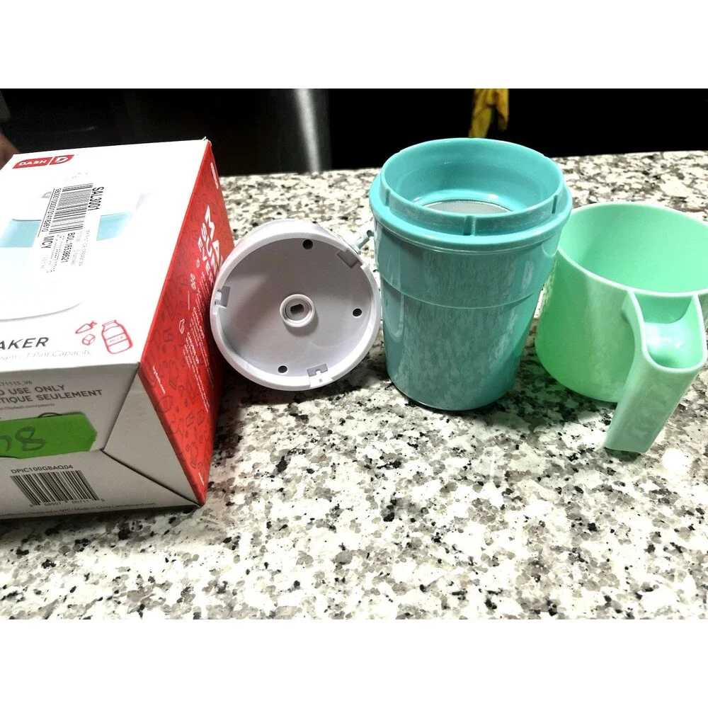 DASH My Pint Ice Cream Maker – 1 Pint Personal Ice Cream Machine, Read Desc.